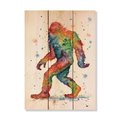 Wile E. Wood Wile E. Wood DBRSQ-1115 11 x 15 in. Bartholets Rainbow Sasquatch Wood Art DBRSQ-1115